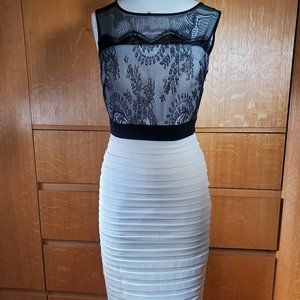 Lace Top Formal Dress